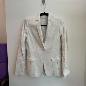 Elie Tahari white blazer